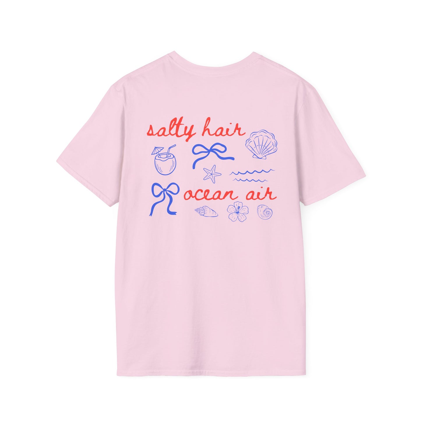 T-Shirt — 'Salty Mama Beach Club' Seashell Graphic Tee