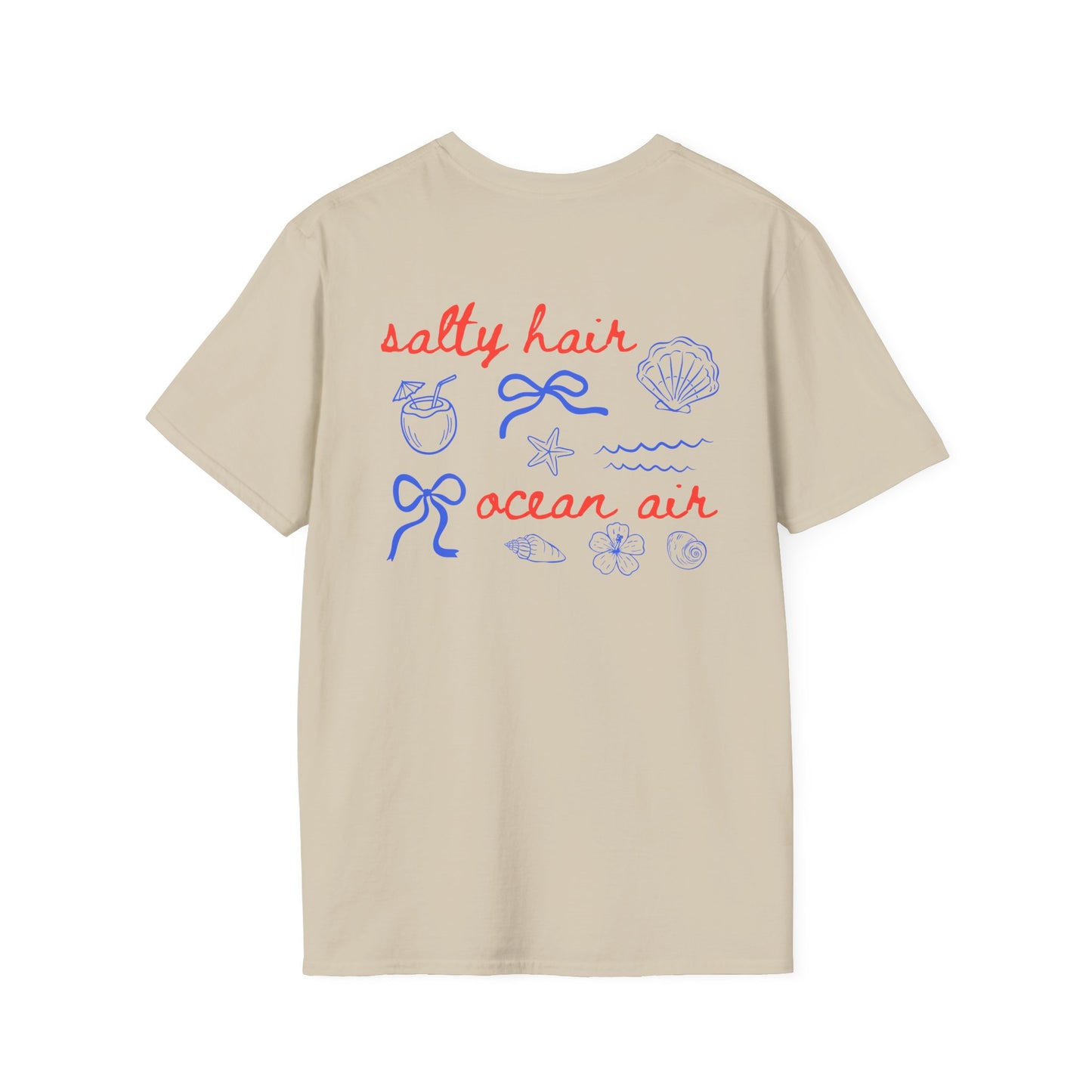 T-Shirt — 'Salty Mama Beach Club' Seashell Graphic Tee