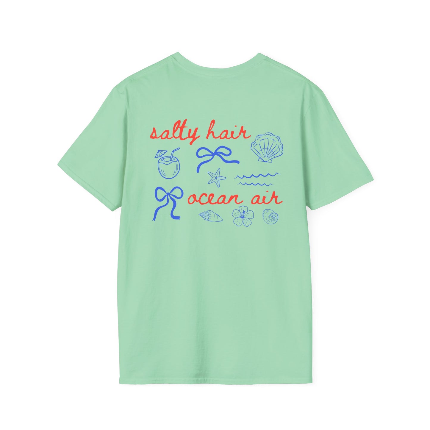 T-Shirt — 'Salty Mama Beach Club' Seashell Graphic Tee