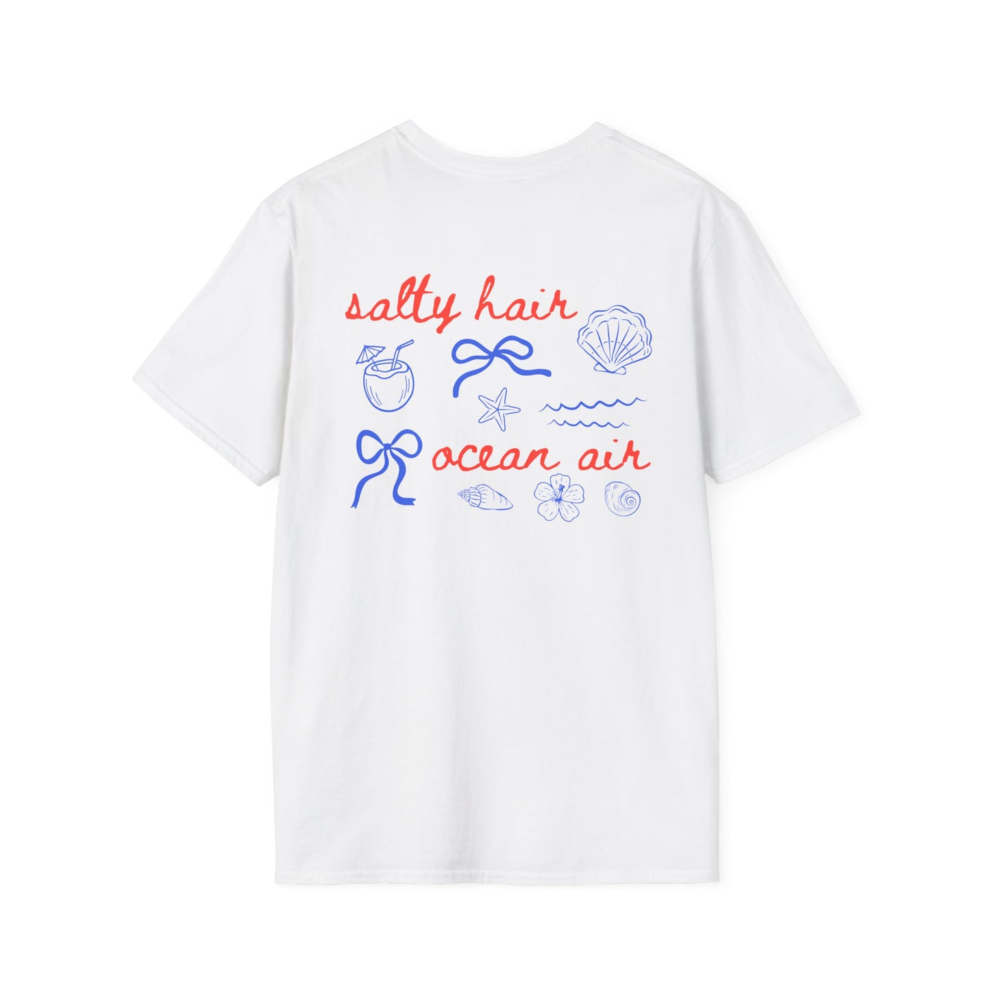 T-Shirt — 'Salty Mama Beach Club' Seashell Graphic Tee
