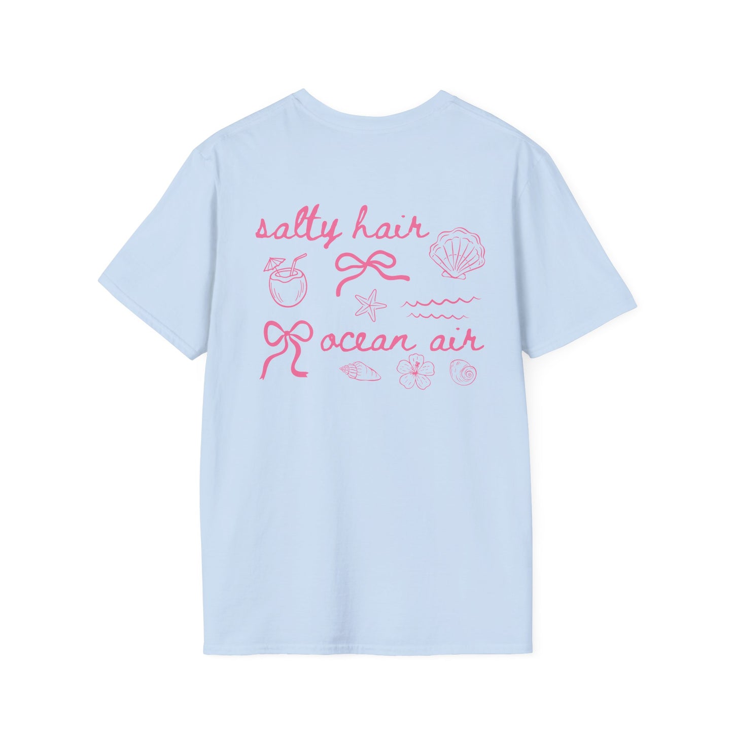 Shell Bikini Tee — "Salty Mama Beach Club" Graphic T-Shirt