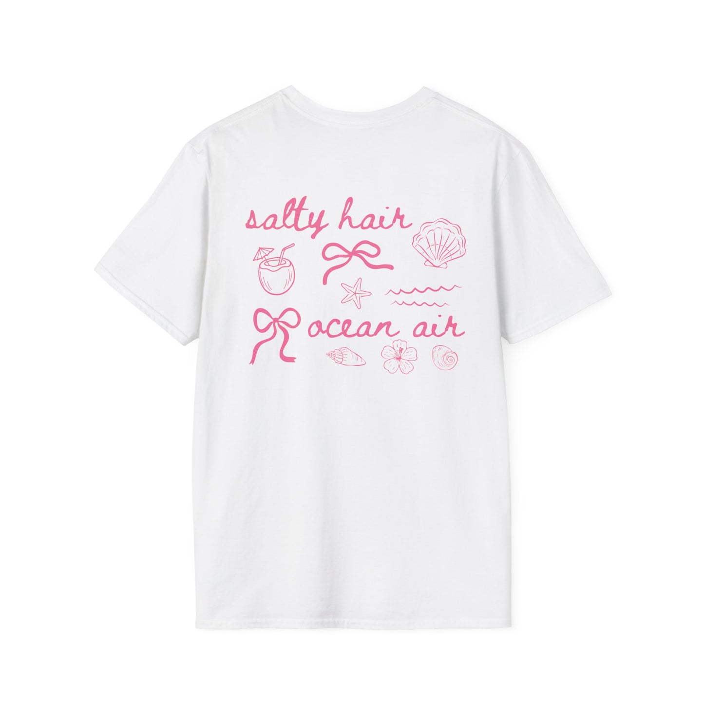 Shell Bikini Tee — "Salty Mama Beach Club" Graphic T-Shirt