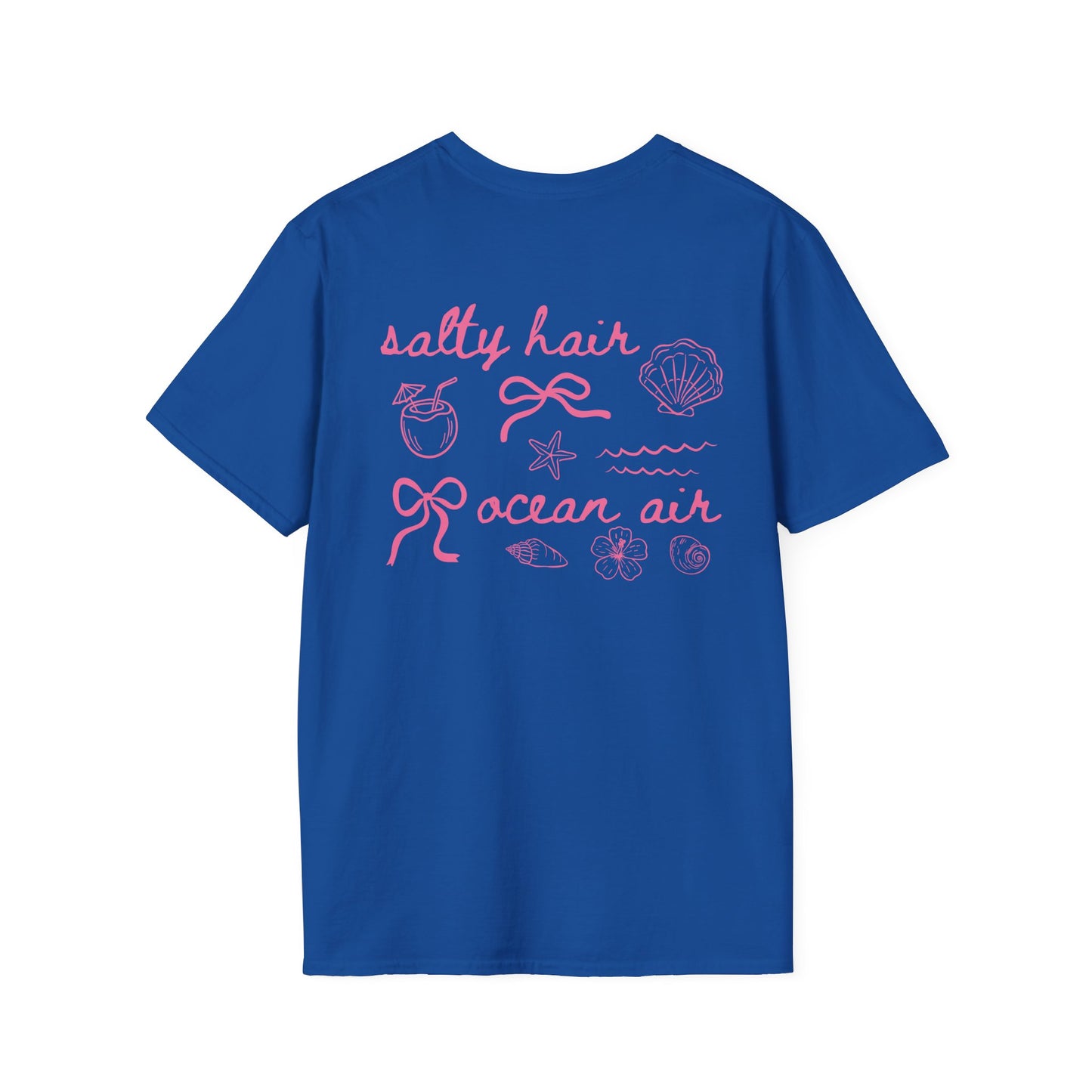 Shell Bikini Tee — "Salty Mama Beach Club" Graphic T-Shirt