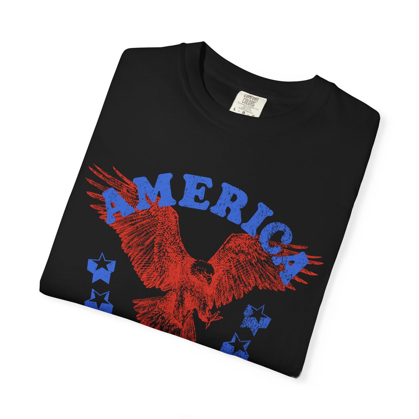 American Eagle with Stars T-shirt | Patriotic USA Graphic Tee